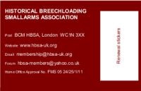 HBSA Membership card b